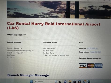 easirent phone number|Car Rental Harry Reid (Las Vegas) Airport 